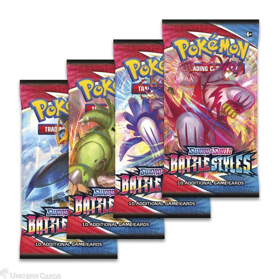 Battle Styles booster pack Pokemon TCG S&S